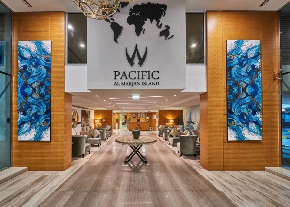 Ocean Whisper Ultra Luxe 1 Bedroom Apartment With A Private Beach - Al Marjan Island ラアス・アル・ハイマ エクステリア 写真